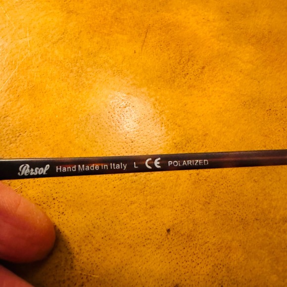 Persol Handmade in Italy Polarized Sunglasses 53-18-145 - Picture 4 of 15